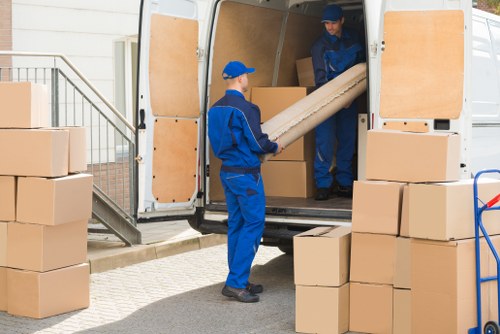 Harrow Removals team at work