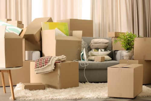 Harrow movers handling furniture